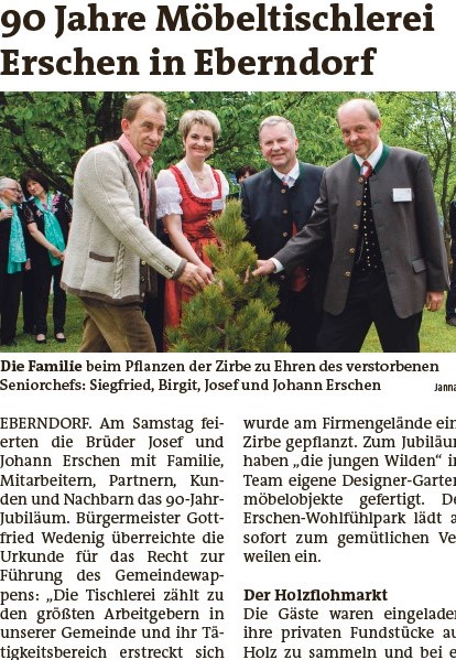 Erschen feiert 90-Jähriges Jubiläum