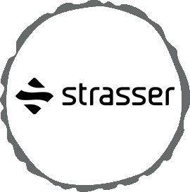 Logo on Strasser